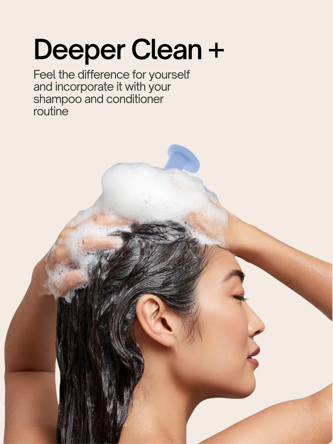 We believe healthy hair starts at the scalp. The Revive Silicone Scalp Scrubber gently lifts flakes, oil, and buildup while stimulating circulation — leaving your scalp clean, balanced, and primed for growth in just 60 seconds a day.

