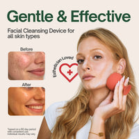 facial cleansing device for all skin types