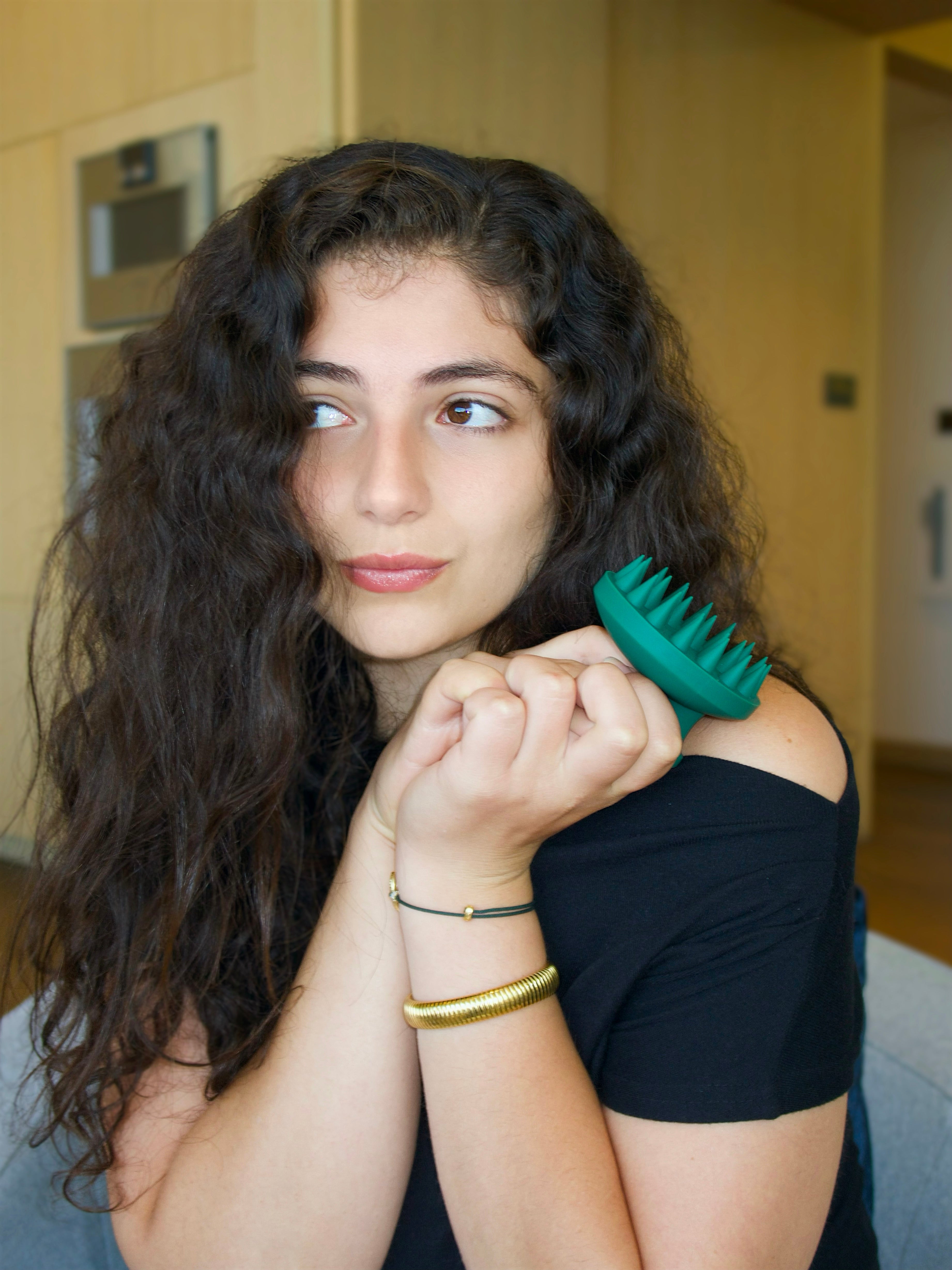 Sxnse Revive Scalp Scrubber | Hair Scalp Massager for Healthy Hair